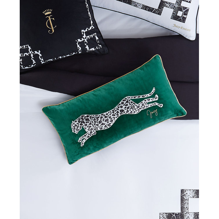 Velvet discount cheetah pillow